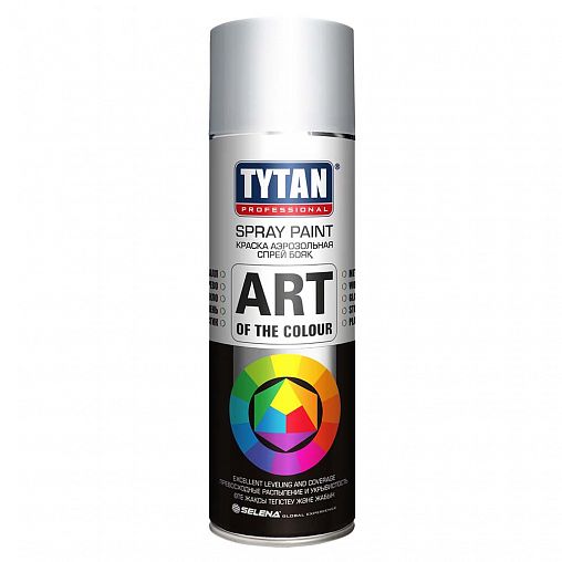 Аэрозольная краска Tytan Professional Art of the color, матовая, 400 мл, RAL 9003M, белая фото