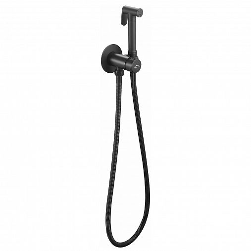 Встраиваемый гигиенический душ со смесителем Fashun A7505-7, черный фото