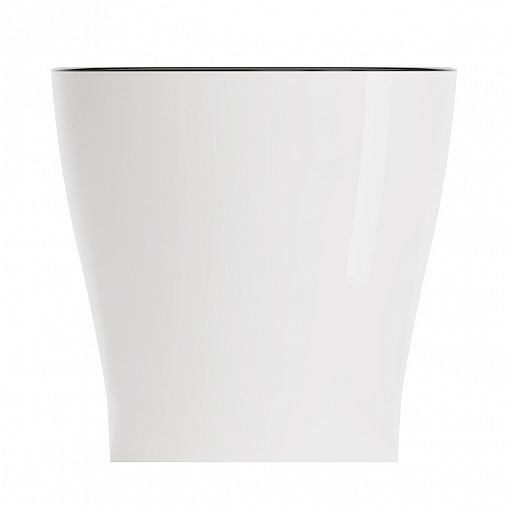 Горшок для цветов Альтернатива Лея, с автополивом, 2,2 л, белый фото