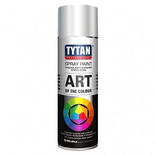 Аэрозольная краска Tytan Professional Art of the color, глянцевая, 400 мл, RAL 9003, белая фото