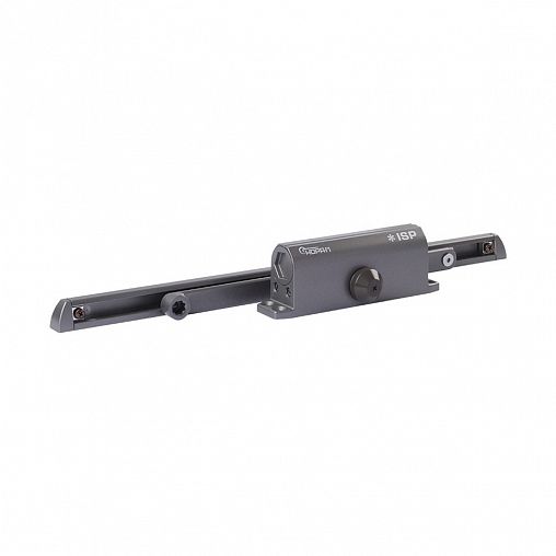 Доводчик дверной Нора-М 430 Isparus Slider, для дверей 40 - 100 кг, со скользящей тягой, графит фото