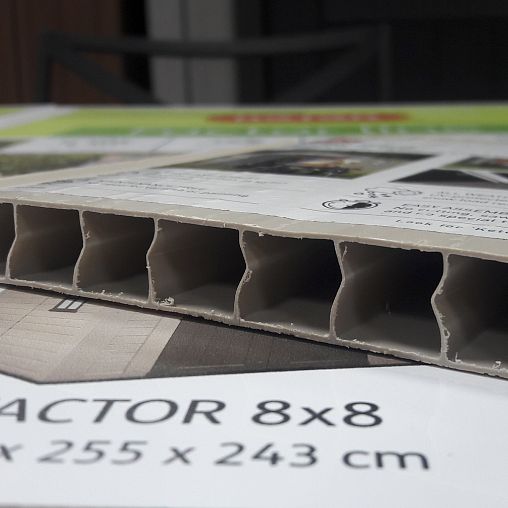 Хозблок Keter Factor 8x8, 248 x 255 x 243 см, бежевый фото Хозблок Keter Factor 8x8, 248 x 255 x 243 см, бежевый фото