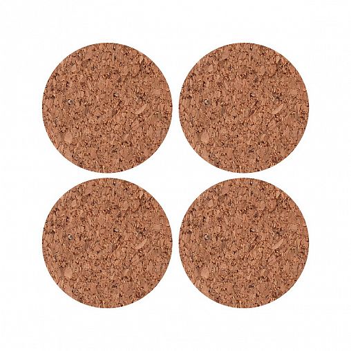 Протекторы для мебели самоклеящиеся Мультидом, d 4,8 см, 4 шт фото