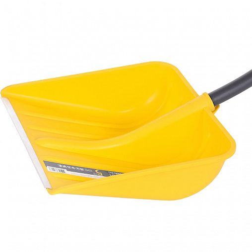 Лопата для уборки снега Cycle Varyag Expert, со стальным черенком, 400 x 400 мм фото