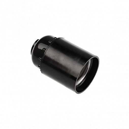 Патрон подвесной Rexant, E27, карболитовый, 4 А, черный фото