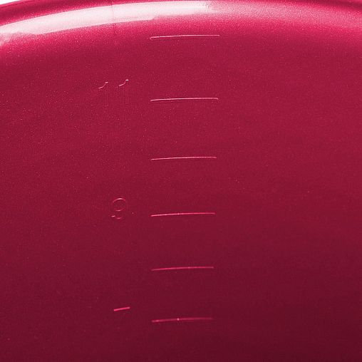 Ведро Spin&Clean Rock'n'Roll, 12 л, бордо фото