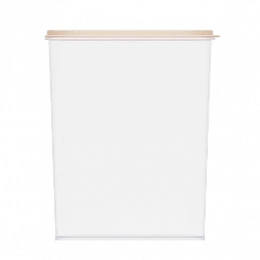 Контейнер пищевой Альтернатива Лайт, пластиковый, 3 л, бежевый фото