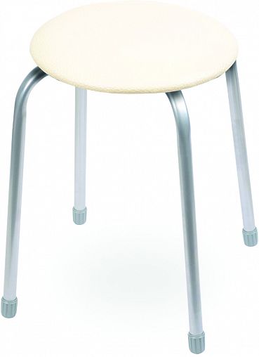 Табурет Nika Классика 2, 32 см, слоновая кость фото