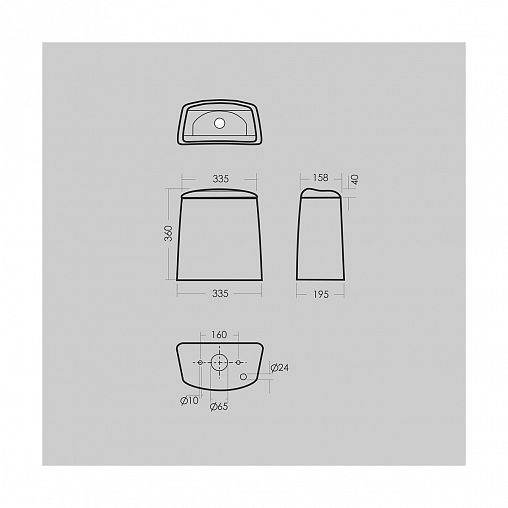 Унитаз напольный ободковый Sanita Luxe Best Comfort, 63 x 34,5 x 77,5 см, белый фото