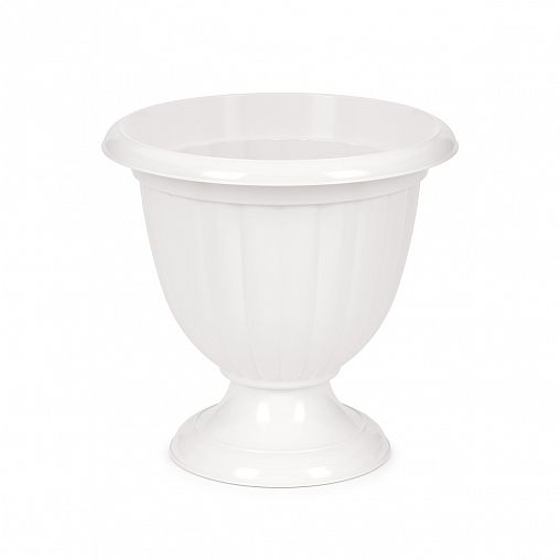 Вазон Альтернатива Жасмин, 9 л, белый фото