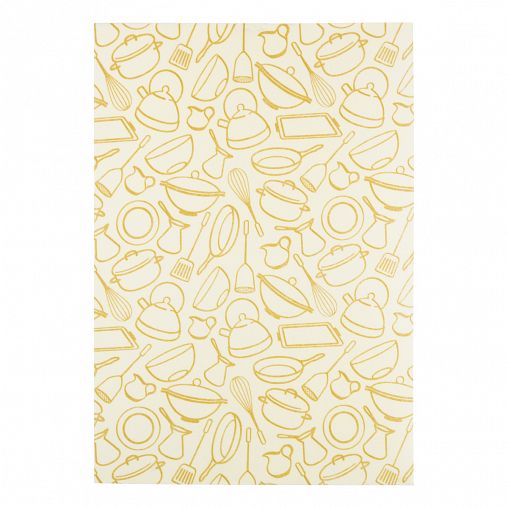 Коврик для сушки посуды Рыжий кот, 31 x 46 см, нетканый материал фото