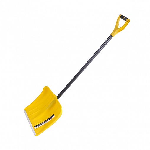Лопата для уборки снега Cycle Skif Expert, с дюралюминиевым черенком, 380 x 365 мм фото