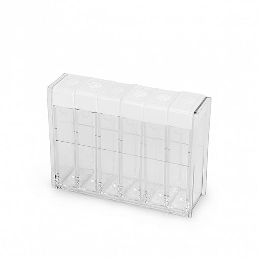 Органайзер для специй Альтернатива, 6 емкостей в подставке фото