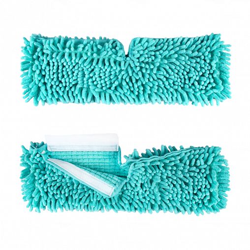 Насадка к швабре Рыжий кот MopM8-H Лапша, микрофибра, 15 x 44 см фото