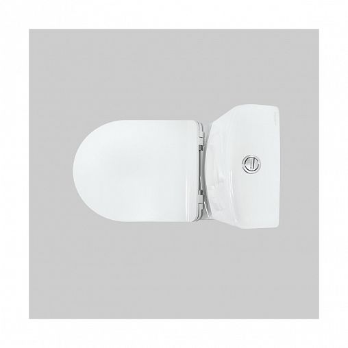 Унитаз напольный ободковый Sanita Luxe Next Slim, 65 x 34,5 x 77 см, белый фото