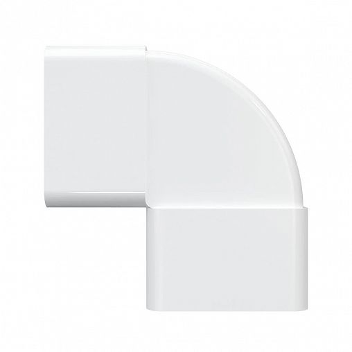 Колено вертикальное Era 620КВП, 90 градусов, пластик, 102 x 204 x 102 мм фото