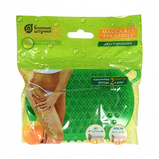 Массажер двухсторонний Банные штучки Рукавица, 15 х 10,7 х 4 см фото