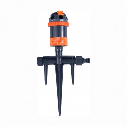 Дождеватель круговой Plantic by Fiskars light, регулируемый, 6 режимов фото
