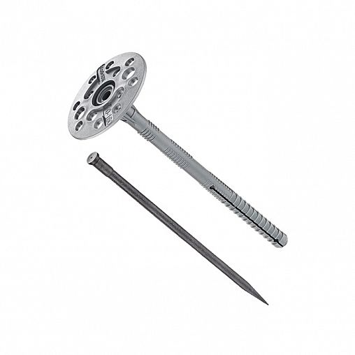 Дюбель для теплоизоляции Tech-Krep R7, с пластиковым гвоздем IZО, 10 x 140 мм, 500 шт фото