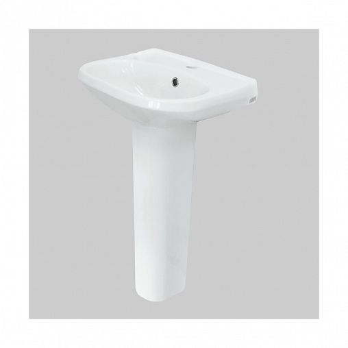 Раковина Sanita Комфорт 50 ВКС, 50 x 40 x 18,5 см, белая фото