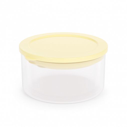 Набор контейнеров для СВЧ Альтернатива Смак, (0,5 л + 0,7 л + 1 л), светло-желтый фото