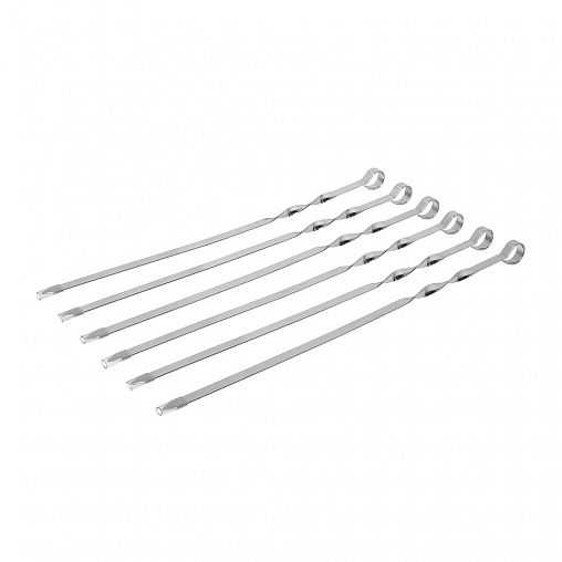 Шампуры Boyscout, плоские, 45 см, 6 шт в чехле фото