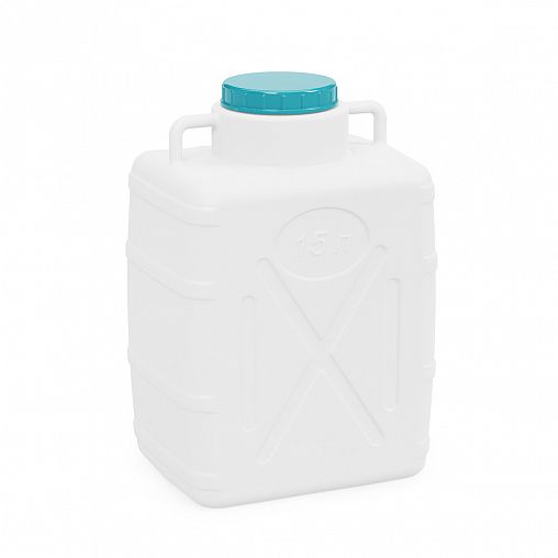 Канистра-умывальник пластиковая Альтернатива, 15 л фото