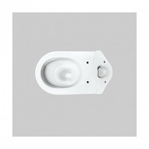 Унитаз напольный ободковый Sanita Luxe Next Slim, 65 x 34,5 x 77 см, белый фото