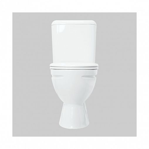 Унитаз напольный ободковый Sanita Стандарт Стандарт, 61 x 38 x 78 см, белый фото