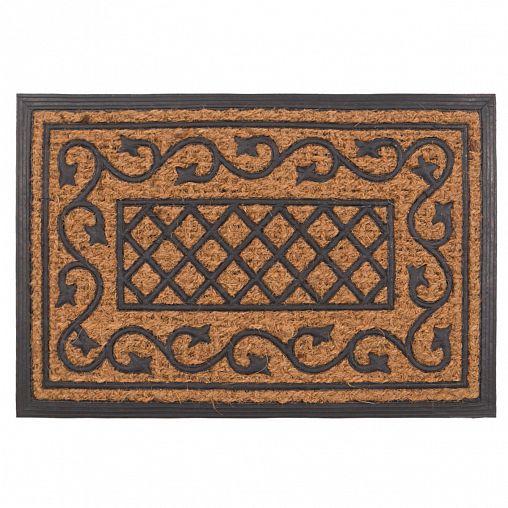 Коврик придверный SunStep Welcome Ампир, кокосовый, 40 x 60 см фото