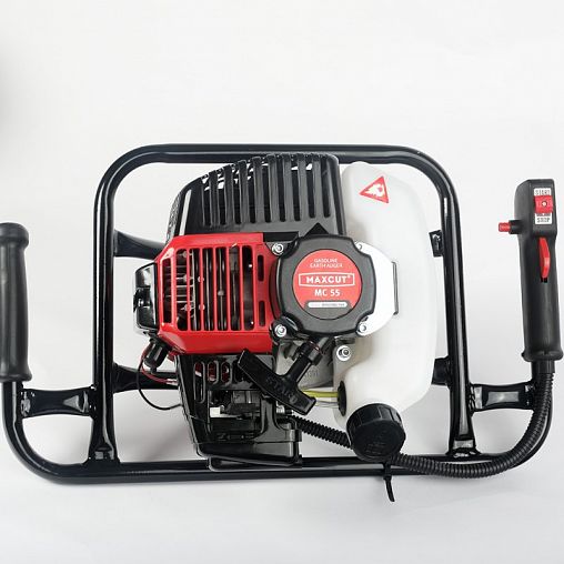 Мотобур бензиновый MaxCut MC 55, без шнека, 3 л.с. фото