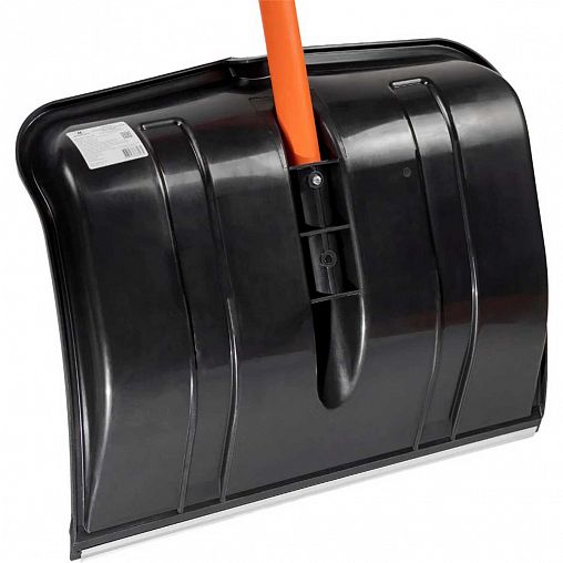 Лопата для уборки снега Cycle Богатырь Standart, с металлическим черенком, 500 x 375 мм фото