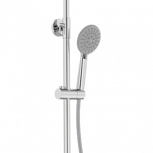 Душевая система с тропическим душем IDDIS Torr, хром фото