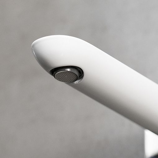 Душевая система Lemark Melange LM4922CW, встраиваемая, однорычажная, белая/хром фото