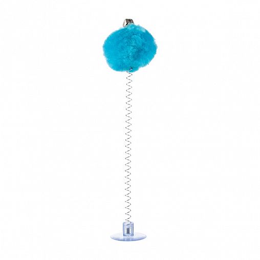 Игрушка-дразнилка для кошек Рыжий кот, на присоске, 20 см фото