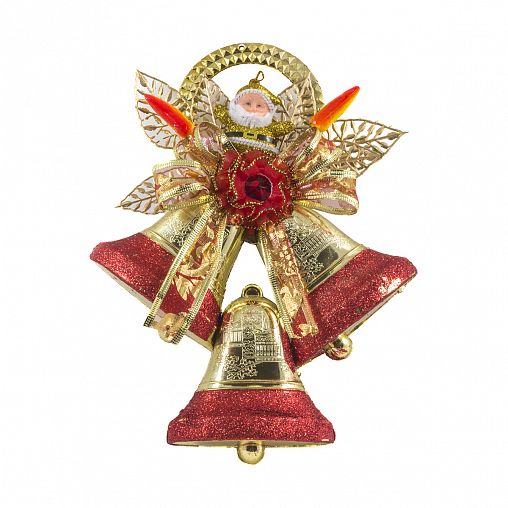Украшение декоративное новогоднее Волшебная страна Колокольчик, 19 x 24 см фото
