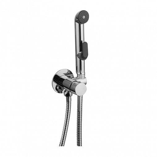 Смеситель с гигиеническим душем Milardo 001SBR0M08, однорычажный, хром фото