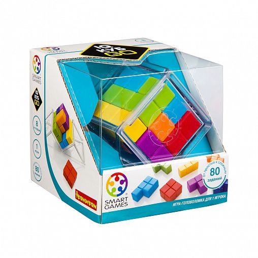 Настольная игра Bondibon IQ-Куб Go, логическая, от 8 лет фото