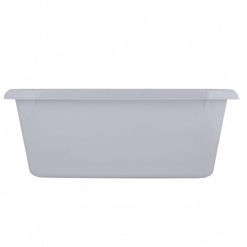 Таз Plast Team Bergen, с ручками, прямоугольный, 30 л, серый шторм фото