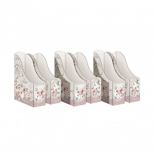 Лоток для бумаг Valiant Jardin (29,5 x 23,5 x 8,5) 3 шт + (31 x 23,5 x 8,5 см) 3 шт фото