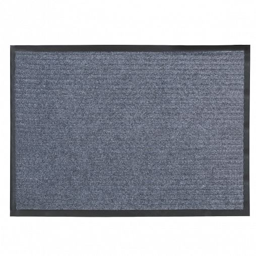 Коврик придверный SunStep Ребристый, влаговпитывающий, 90 x 150 см, коричневый фото