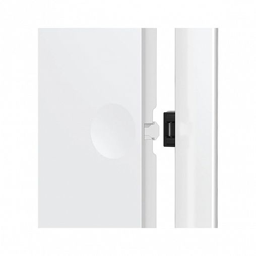 Люк-дверца ревизионная Evecs L2030N, ABS-пластик, нажимная, с фланцем 200 x 300 мм, 223 x 323 мм фото