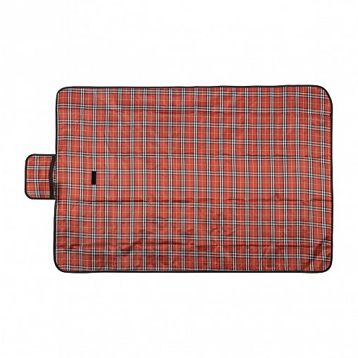 Коврик для пикника Ecos PR-88, с влагостойкой основой, 145 x 100 см, красный фото