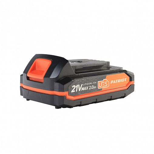 Блок аккумуляторный Patriot, для шуруповертов BR 21V(Max) Pro UES, 21 В, 2 Ач Li-ion, тонкая зарядка фото