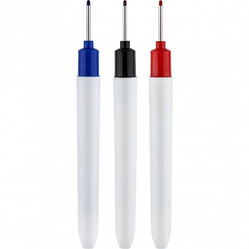 Маркер перманентный разметочный Park, с длинным стержнем, 3 шт фото