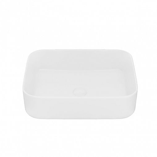 Раковина накладная Iddis Bridge, 39 x 50 x 14 см, белая фото