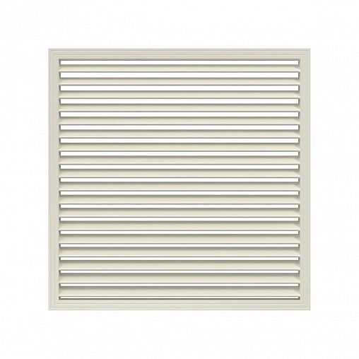 Экран радиаторный Era П6060Р, ПВХ, 600 x 600 мм, слоновая кость фото