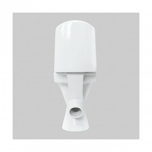 Унитаз напольный ободковый Sanita Luxe Classic Comfort, сиденье дюропласт, 64 x 35 x 79 см, белый фото