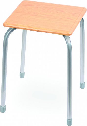 Табурет Nika Комфорт 2, 32 x 32 см, светлый дуб фото