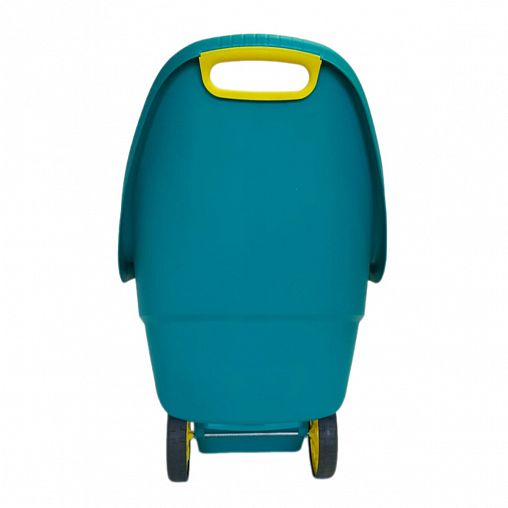 Тележка садовая двухколесная Feona, пластиковая, 65 л фото